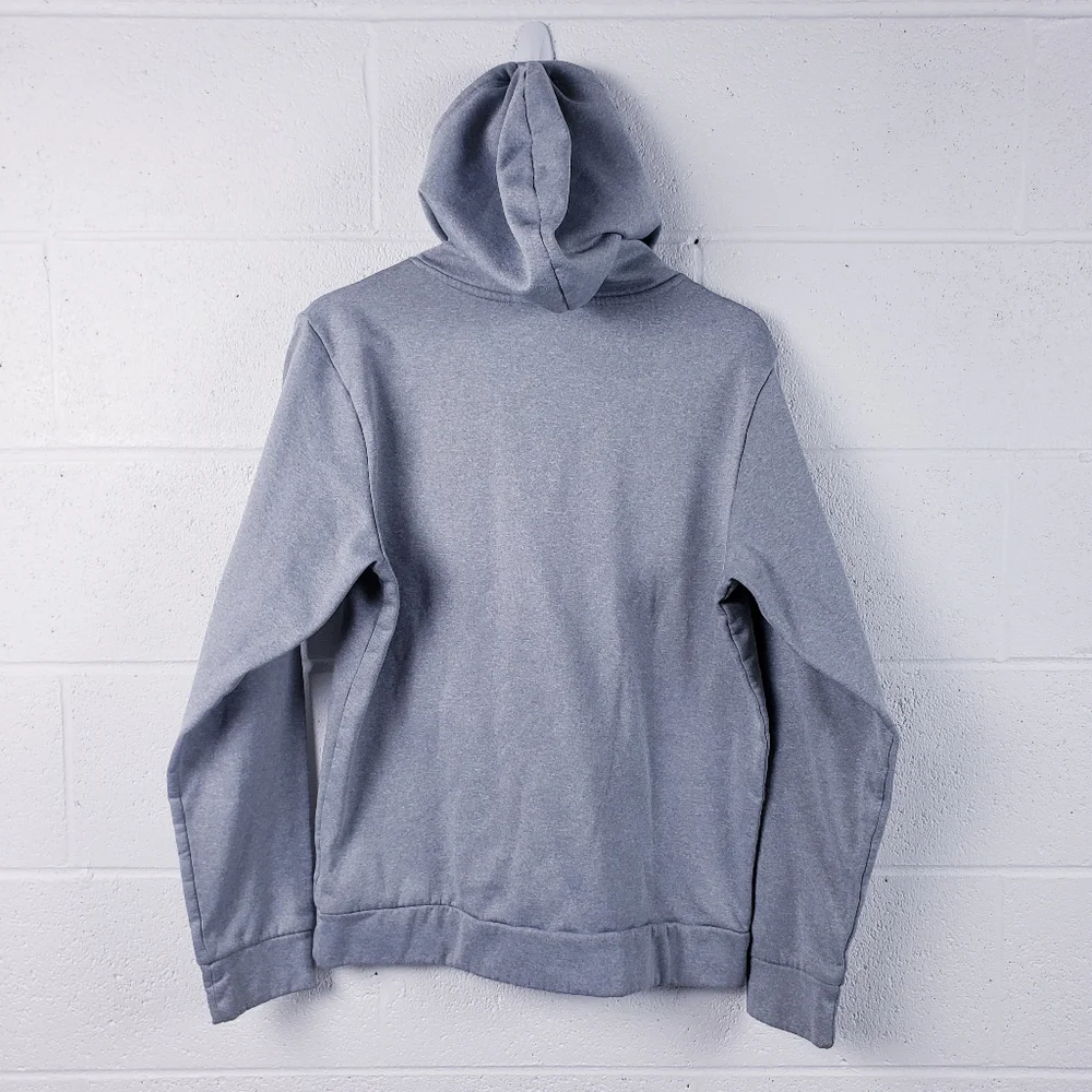 The North Face Men's‎ Medium Surgent Hoodie Grey Heather Hooded Sweatshirt Logo